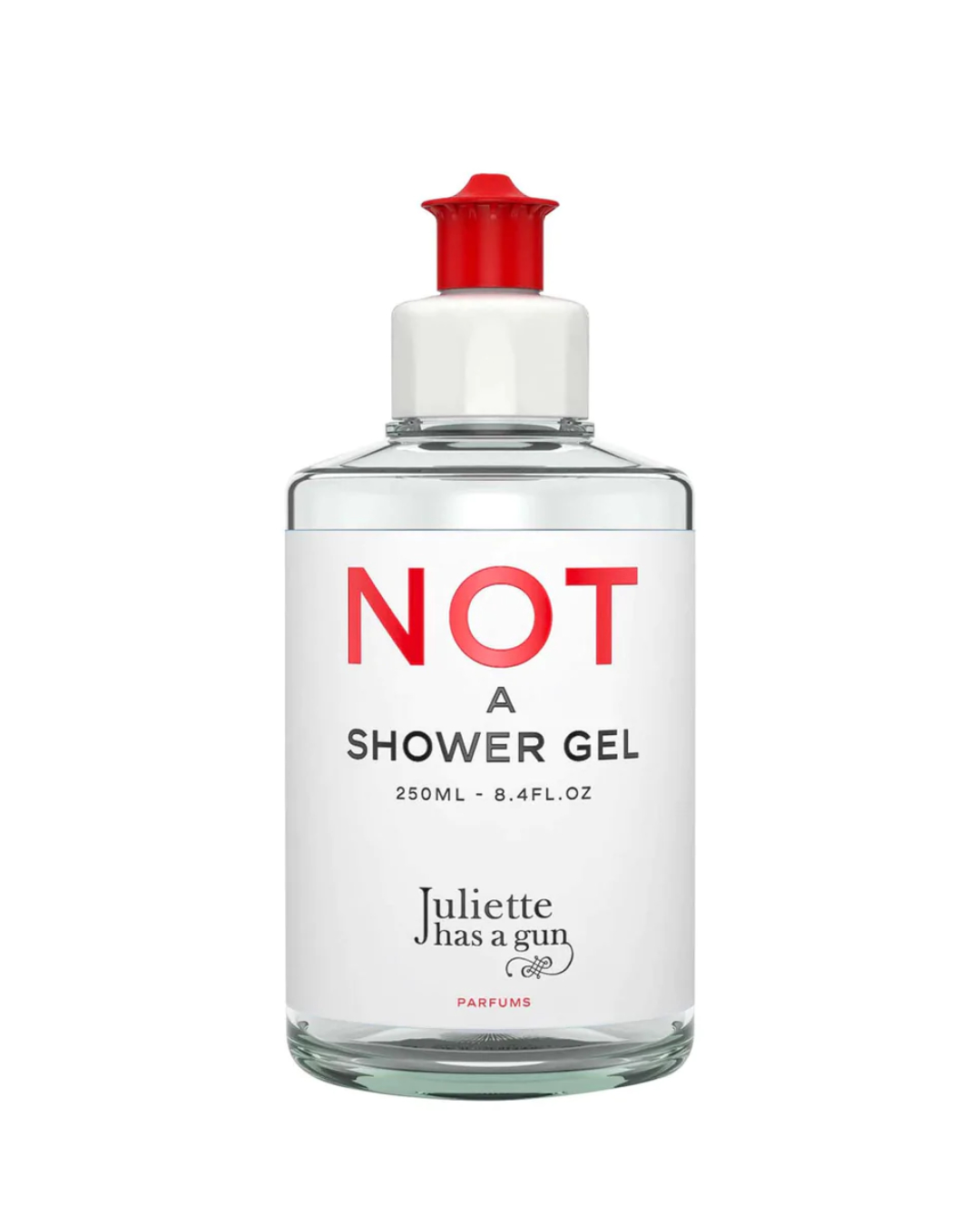 A bottle of shower gel.