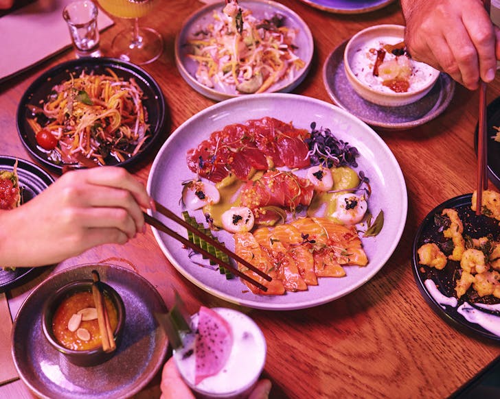 People dig into Vietnamese inspired dishes at Jungle8