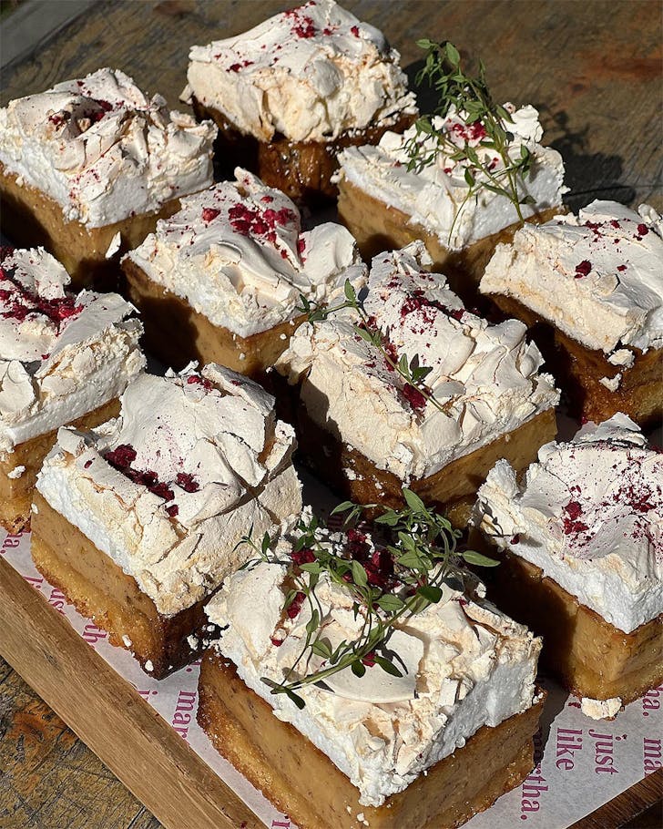 Delicious Banoffee slices from Just Like Martha.