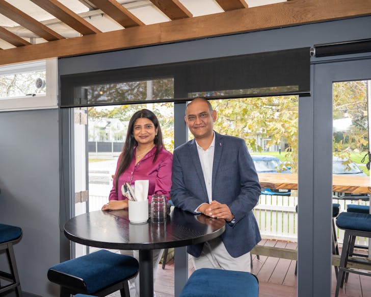 Sapan and Ruchi Parikh at KOL