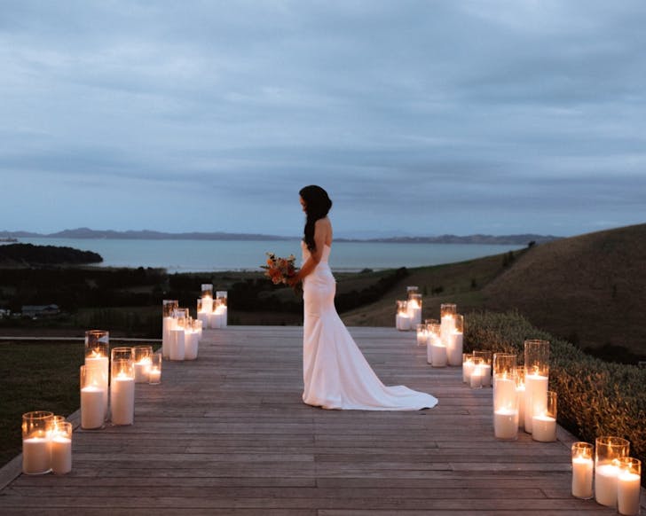 Kauri Bay Boomrock, one of Auckland's best wedding venues. 
