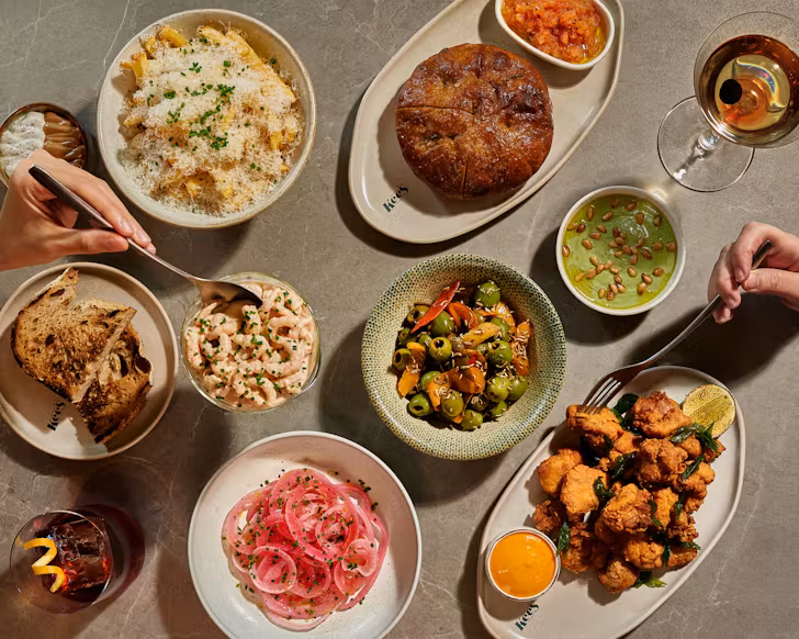 A selection of dishes from Kee's