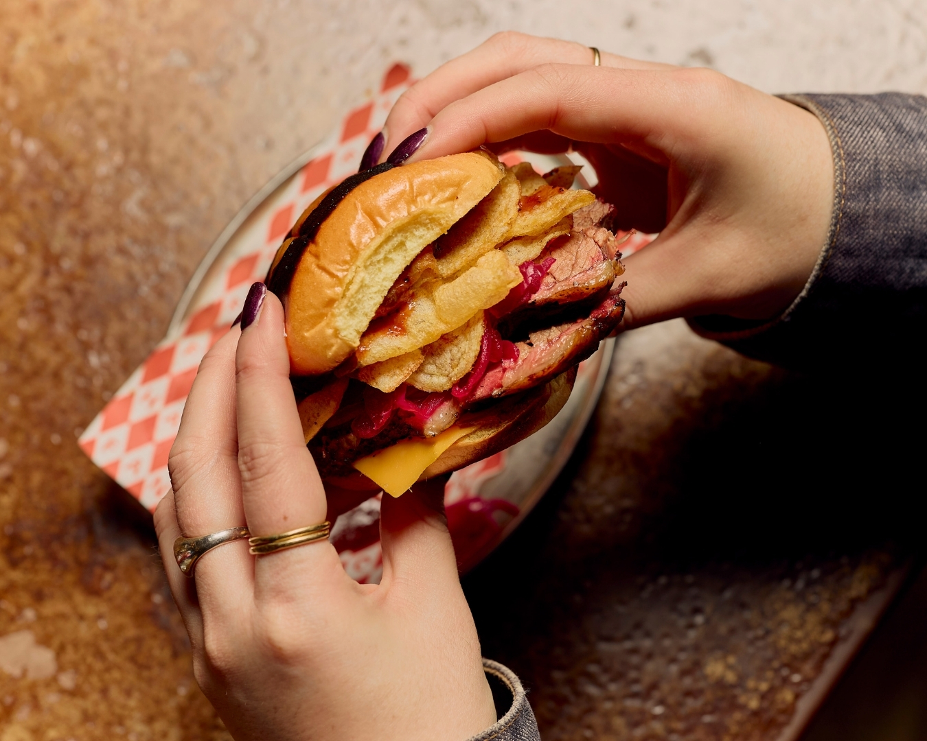 kettle x fancy hanks sandwich