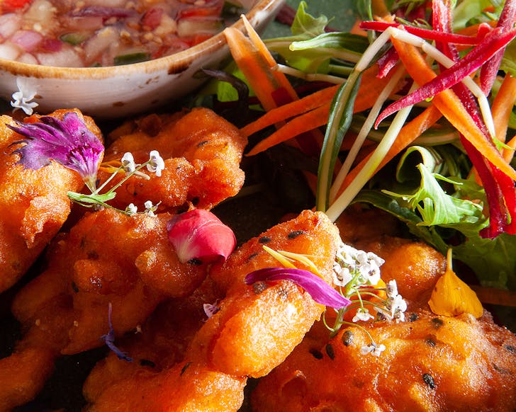 A colourful dish at Khu Khu