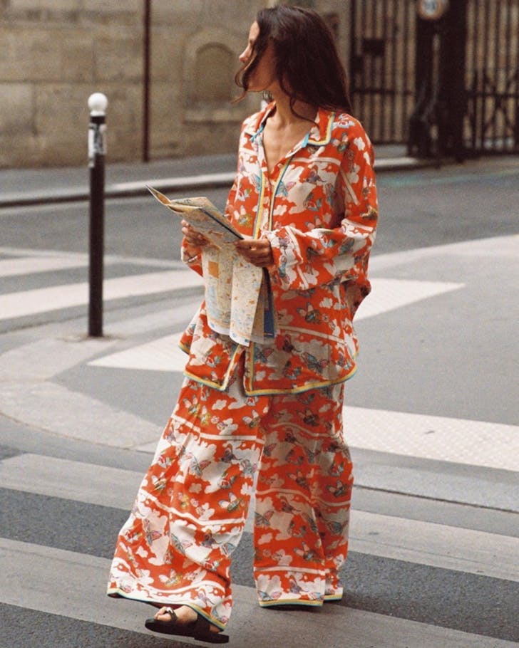 KINGA CSILLA Farfalla Chalm Shirt And Farfalla Jessi Pants