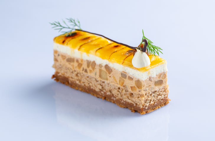 A picture of a slice of cake from Sydney institution Koi Dessert Bar, which is moving to Melbourne.