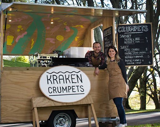 Kraken Crumpets Food Truck Auckland