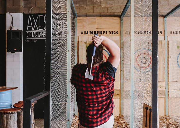Here's Why Axe Throwing Is Brisbane's Answer To Mindfulness URBAN