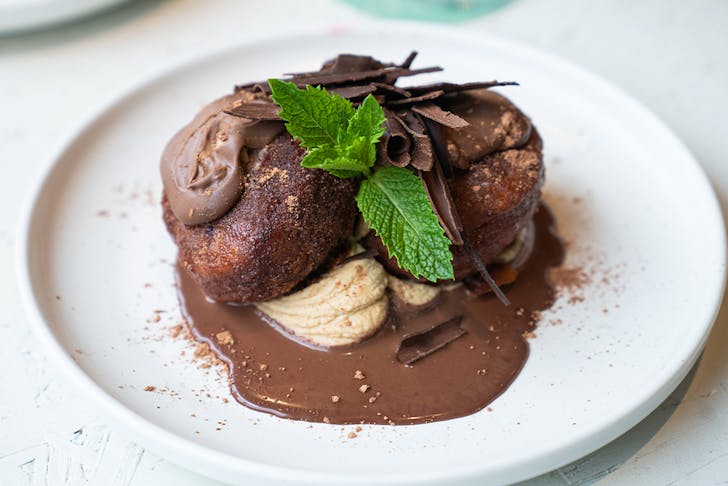 a chocolatey dessert