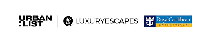 Urban List x Luxury Escapes x Royal Caribbean Logos