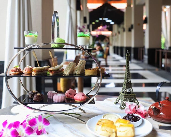 Afternoon tea from LeBar at Sofitel Singapore Sentosa Resort & Spa