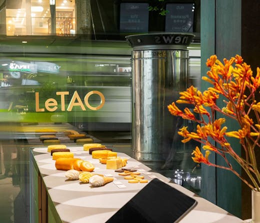 The LeTAO shop in Sydney