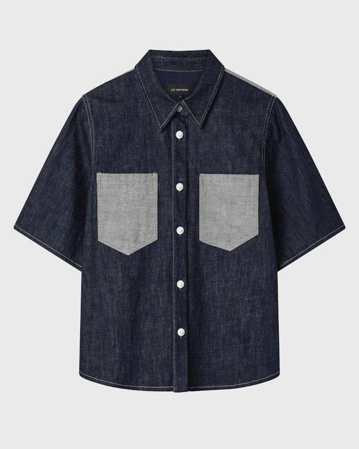 Lee Matthews Leo Denim Shirt one of the best gifts for her