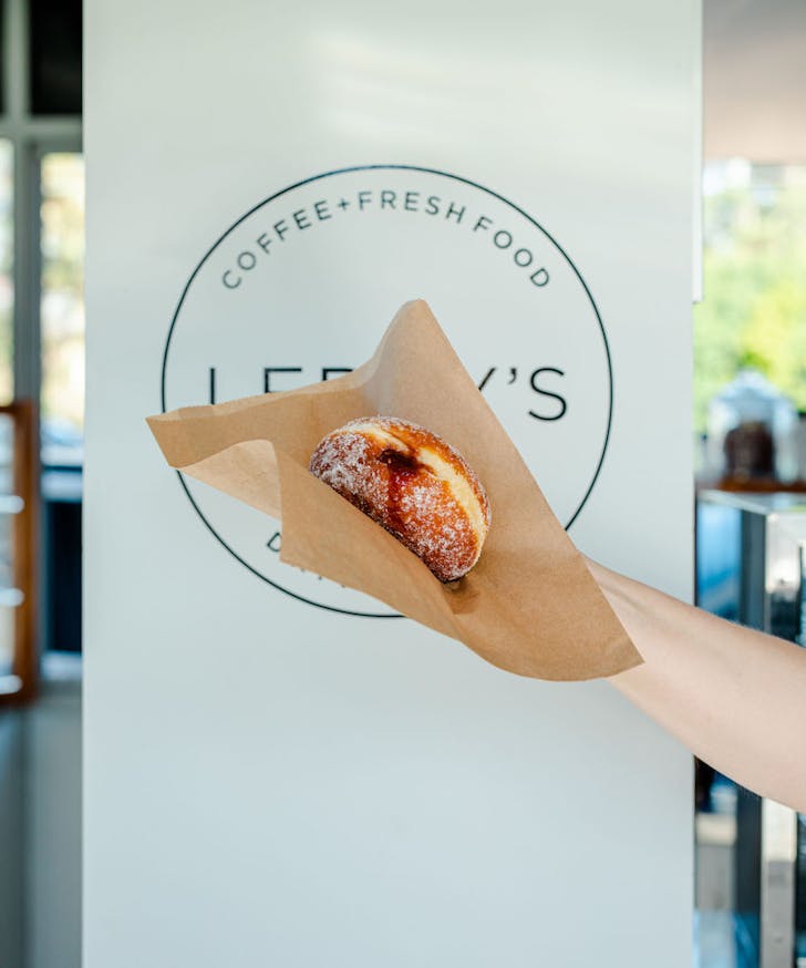 Mary Street jam doughnut from Leroy's
