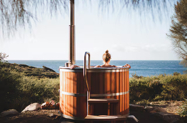Little Beach Co hot tub villa

