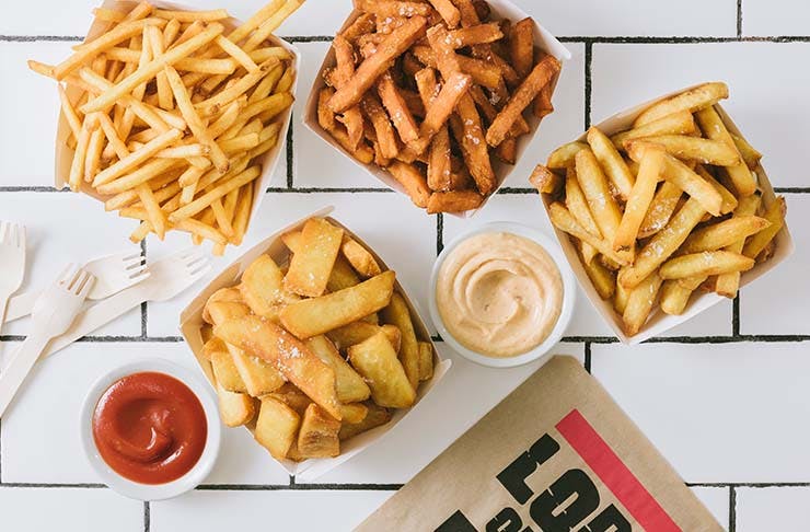 free fries for National French Fry Day at Lord of the Fries 