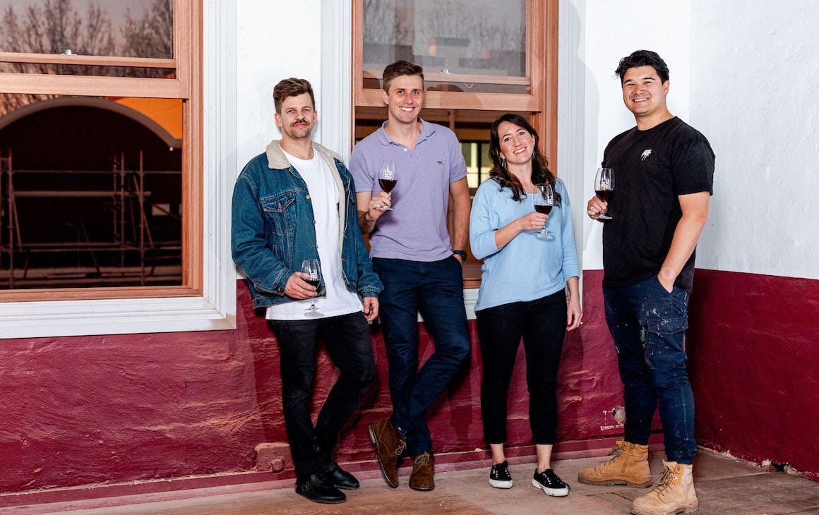 The team at Lums Wine Bar