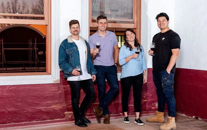 The team at Lums Wine Bar