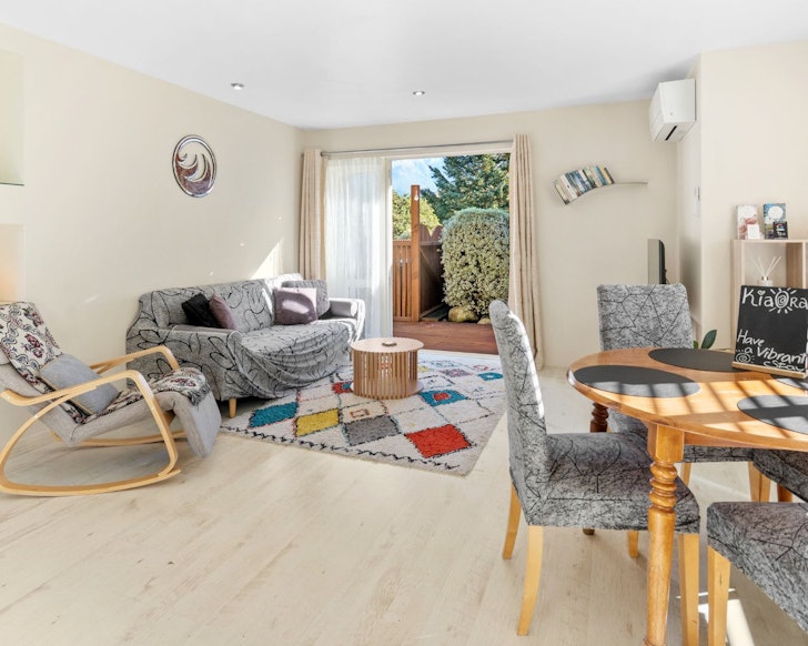The living space at Luxury Alpine Villa best Hanmer Springs accommodation