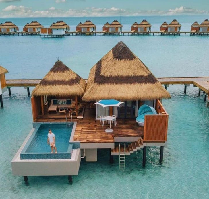 A beautiful resort with sea views available to book on Luxury Escapes