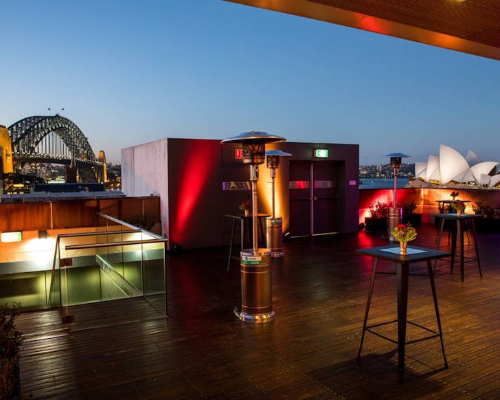 sydney new years eve 2024 MCA rooftop terrace sydney opera house sydney harbour bridge