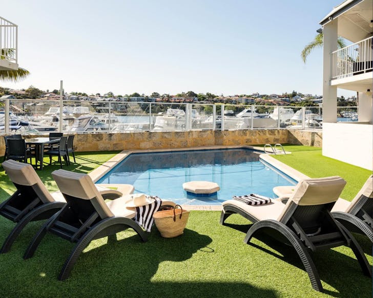Pool with view