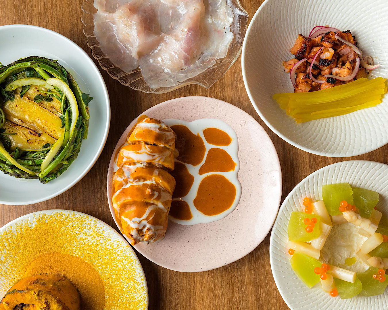 A sumptuous spread at Bar Magda, one of the most romantic spots to dine in Auckland this Valentine’s Day.