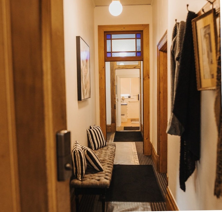 A view of the hallway at The Magpie and Stump Hotel Clare Valley