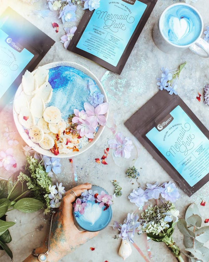 Blue matcha 