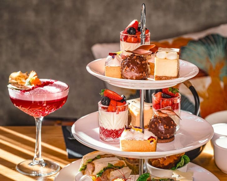High tea at Midnight Shanghai.