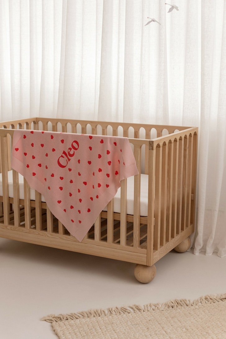 Mini Motif Personalised Baby Blanket