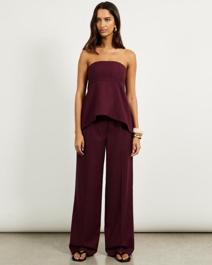 Minima Esenciales Indira Tailored Bustier And Tailored Pants