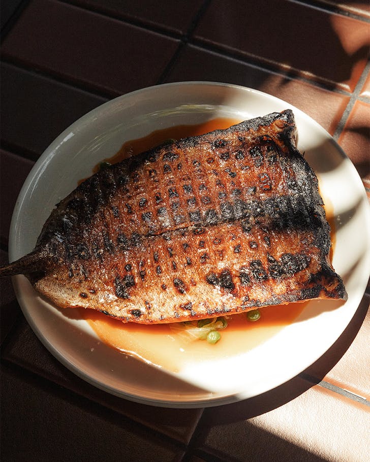 the trout at monal dining