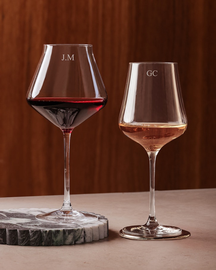 Mont Laurént Personalised Glassware, one of the best affordable luxury gifts