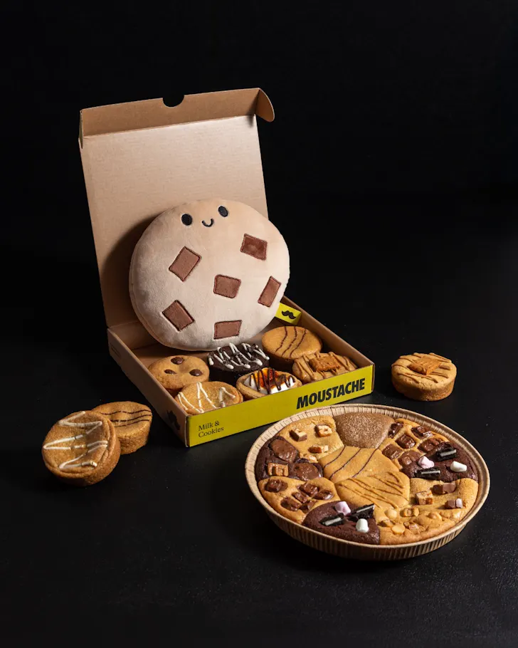 Moustache Milk and Cookie Bar - Photography by Craving Limited