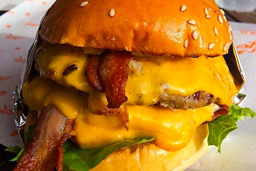 Mr Burger food truck brisbane