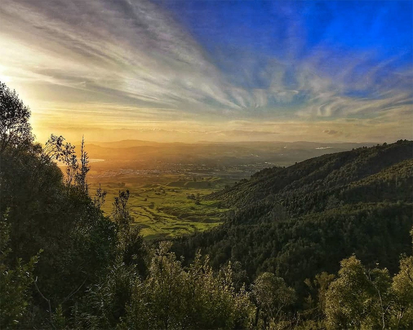 Stunning view over Mt Tauhara