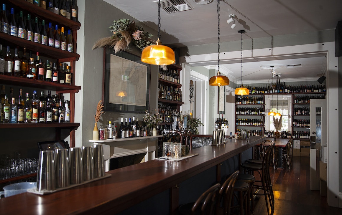 the bar at Nieuw Ruin