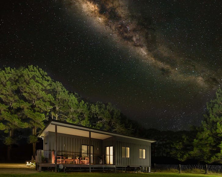 The stars at Nightcap Cottage Airbnb Nimbin
