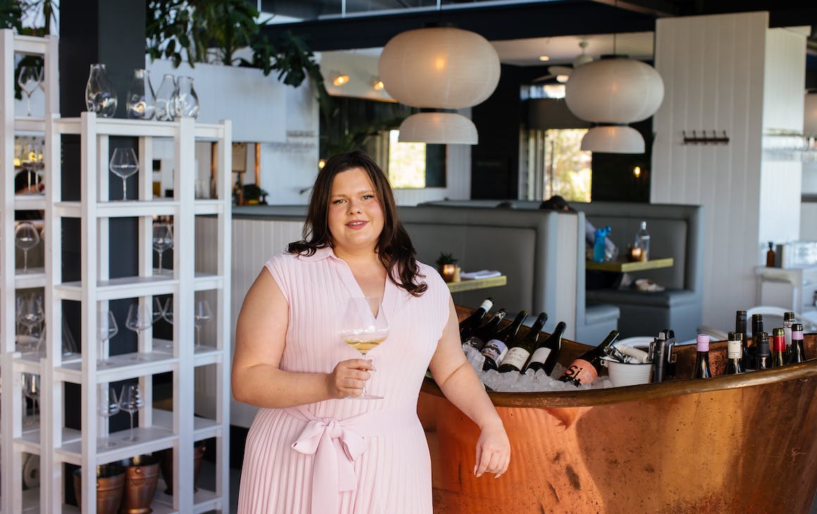 Nina Throsby, award-winning sommelier at The Shorehouse