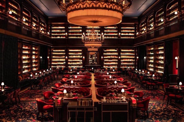 One of the restaurants at NoMad, a Las Vegas hotel