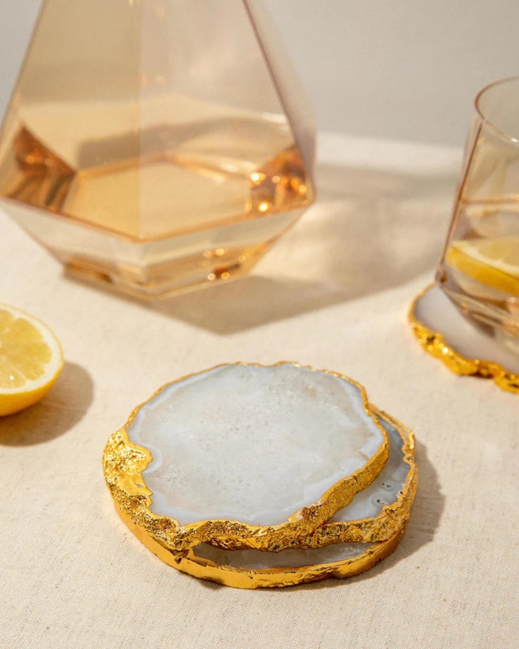 No. 22 Home Natural Agate Coasters