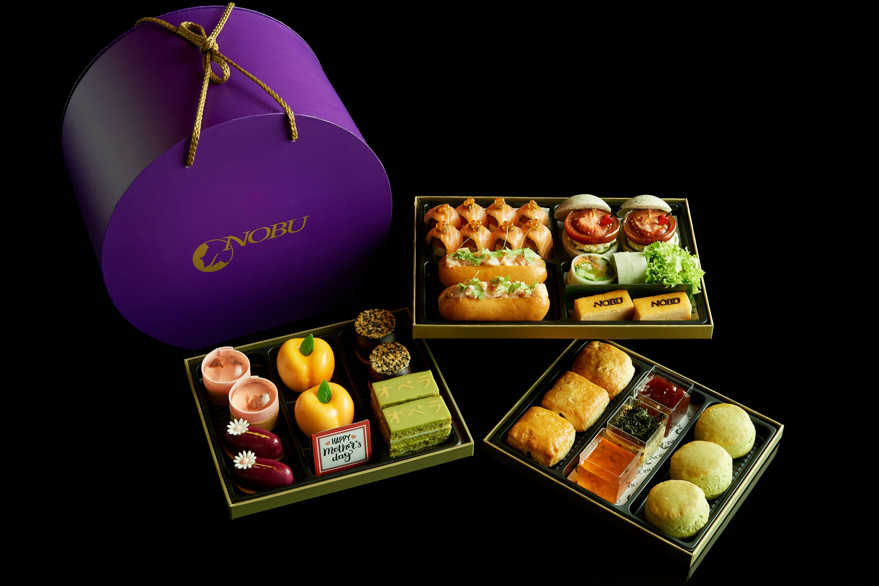 A Japanese-inspired high tea.