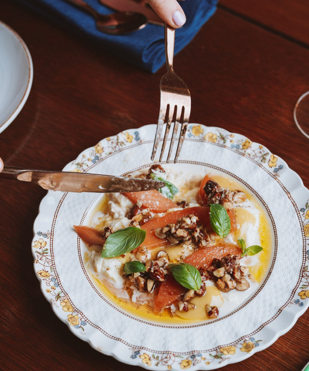 a delicate meal at a noosa restaurant