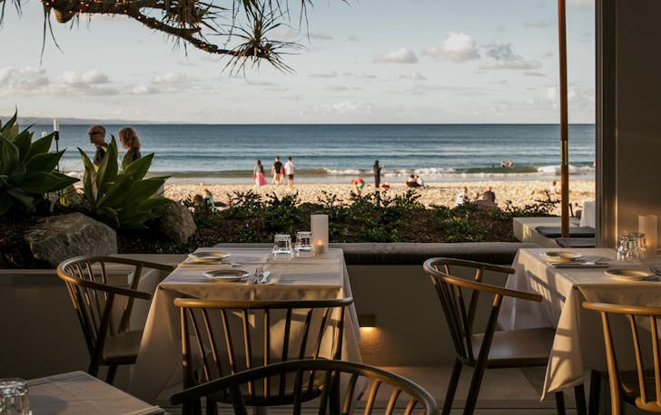 Interior of Bistro C restaurant in Noosa