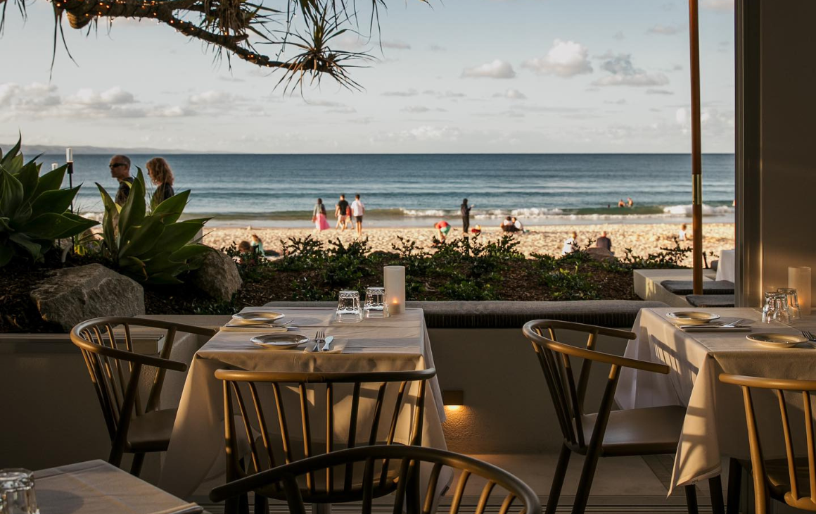 Interior of Bistro C restaurant in Noosa