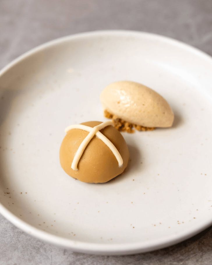The Hot Cross Bun Spiced Mousse from Onslow