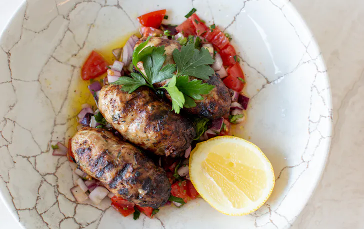 kofta balls with sauce