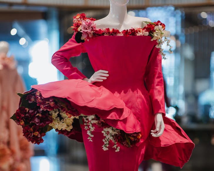costumes on display
