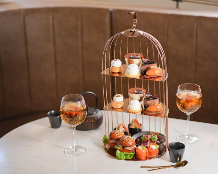 High tea at Origami. 